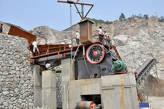 350-450 tph stone crusher plant