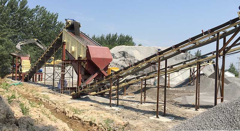 Small sand making plant