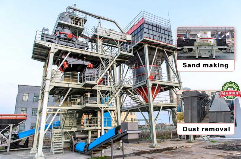 Tower sand making
